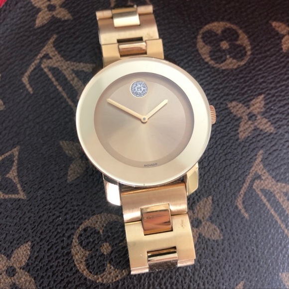 COPY - Movado Bold Women’s Watch Swarovski Crystal - Picture 3 of 5